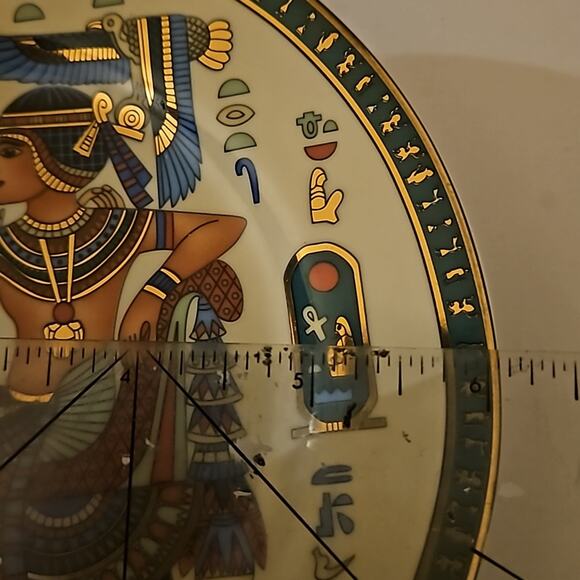 T. LIMOGES Gorgeous Egyptian porcelain plate Fathi Mahmoud - Picture 4 of 5